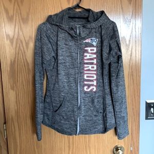 Medium NFL Team Apparel Patriots Zip Up